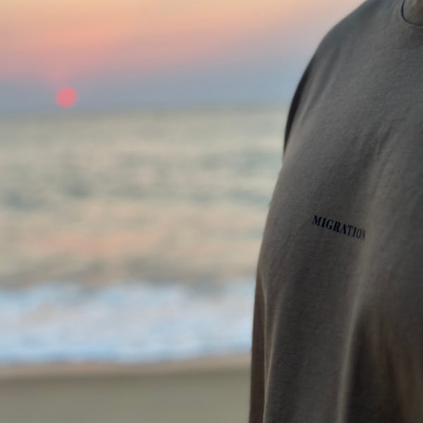 T-SHIRT OVERSIZE - BLEU