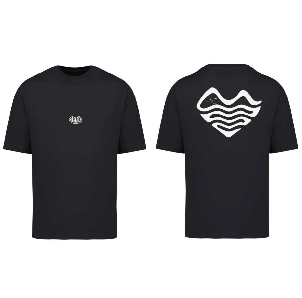 T-SHIRT OVERSIZE - NOIR