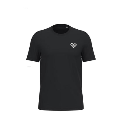 T-SHIRT COEUR NOIR