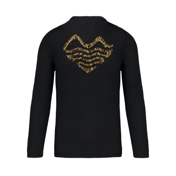 T-SHIRT MANCHE LONGUES CAMO