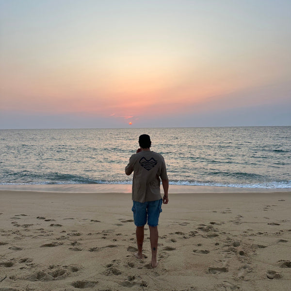 T-SHIRT OVERSIZE - BLEU