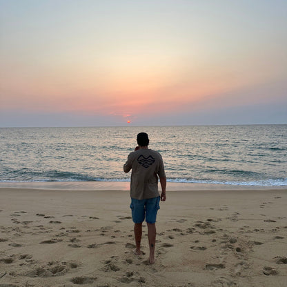 T-SHIRT OVERSIZE - BLEU